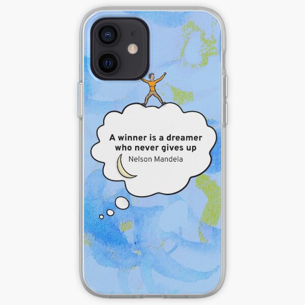 A winner is a dreamer who never gives up - EN iPhone Soft Case