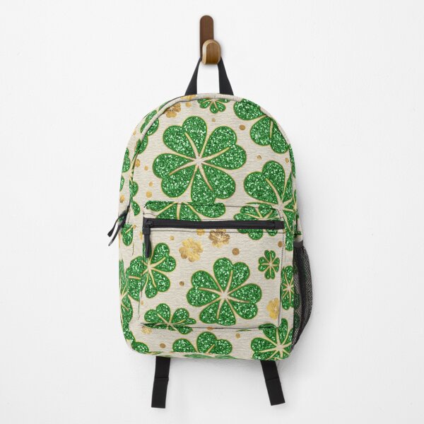 Item preview, Lucky Shamrock Four-leaf Clover Pattern designed and sold by k9printart.