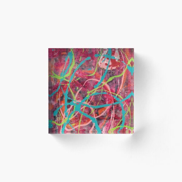 The Same but Different: Falling Slowly (L) Acrylic Block