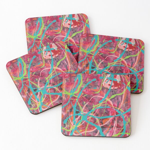 The Same but Different: Falling Slowly (L) Coasters (Set of 4)