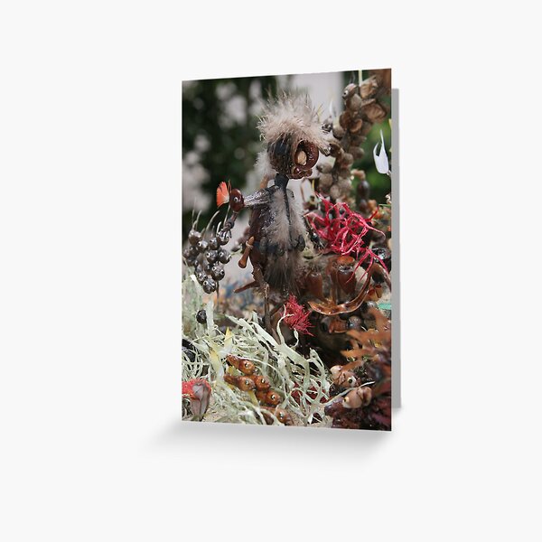 Barrier Leaf ~ Nutley Scuber Diver Greeting Card