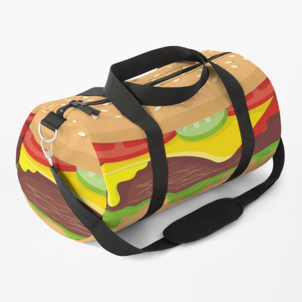 Cheeseburger Duffle Bag