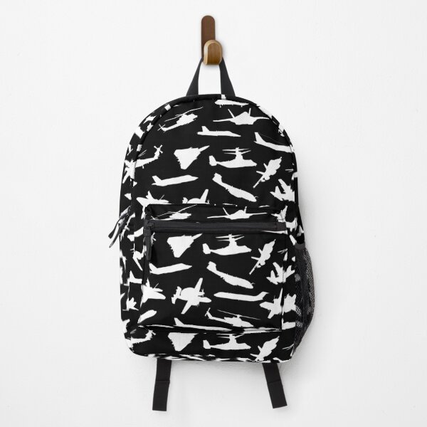 Item preview, Aircraft Silhouettes, Black White Pattern designed and sold by hobrath.