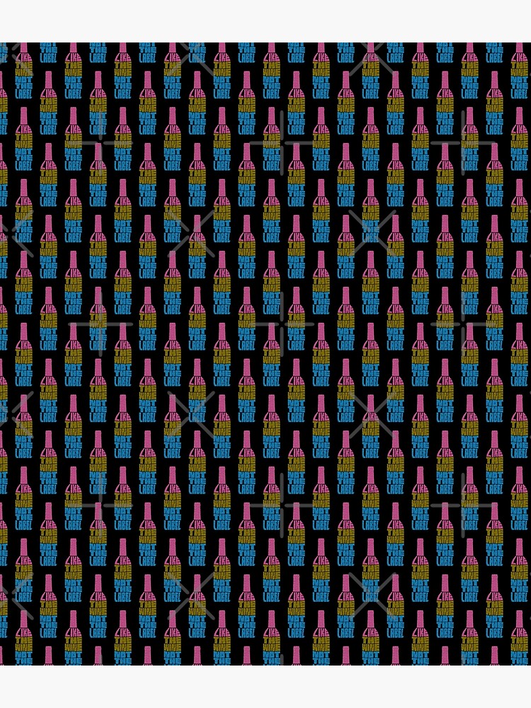 I Like the Wine, Not The Label (Speckled) by splode