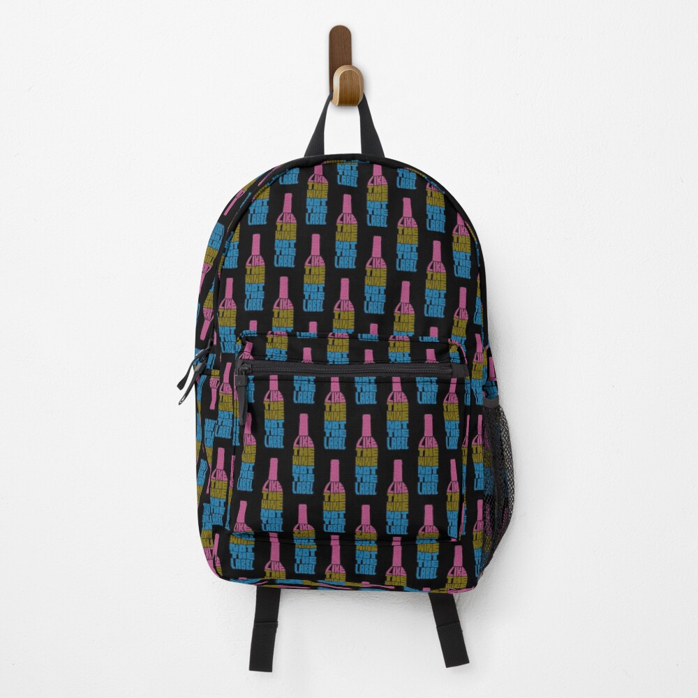I Like the Wine, Not The Label (Speckled) Backpack