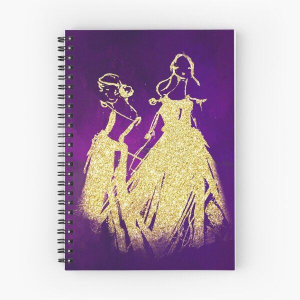 Item preview, Golden Sisters on Purple designed and sold by Elisabeth Lucas.