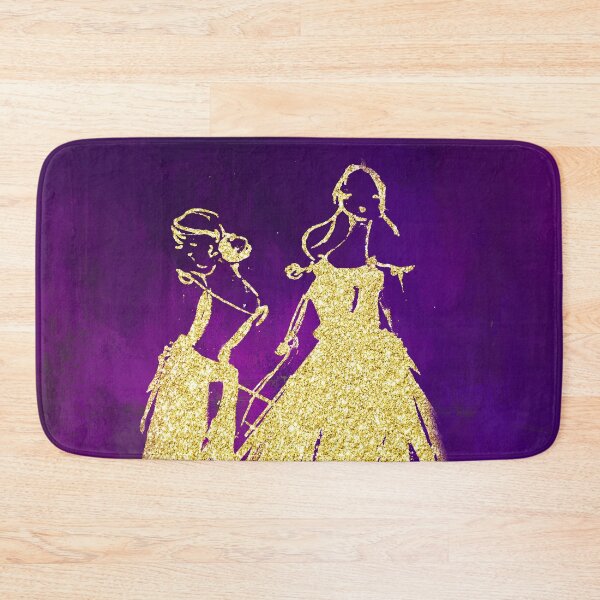 Item preview, Golden Sisters on Purple designed and sold by Elisabeth Lucas.