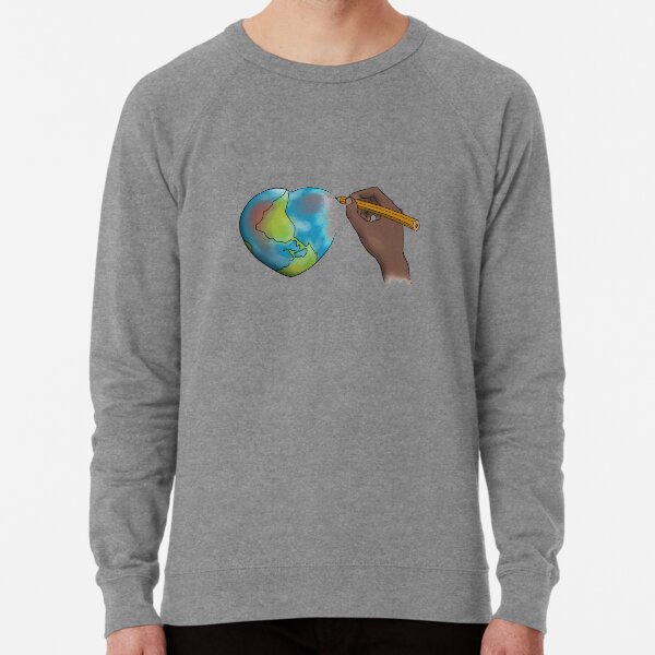 Let’s Redraw the World Lightweight Sweatshirt