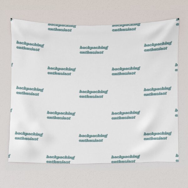 Item preview, Backpacking enthusiast designed and sold by isobelcough.