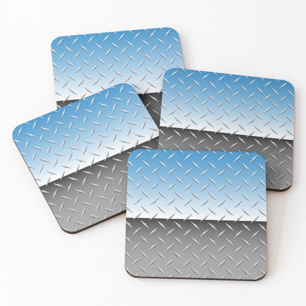 Item preview, Brilliant Chrome Diamond Plate Metal Background designed and sold by hobrath.