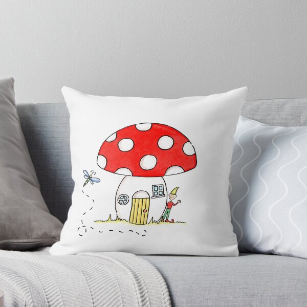 Item preview, Toadstool, Elf & Dragonfly designed and sold by Helen McCartney Designs.