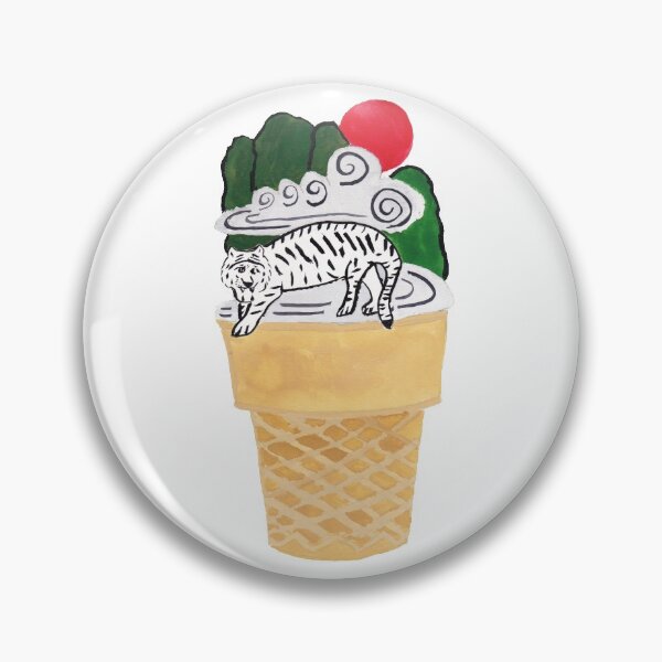 Item preview, Tiger on Ice Cream Cone designed and sold by LiceaGand.