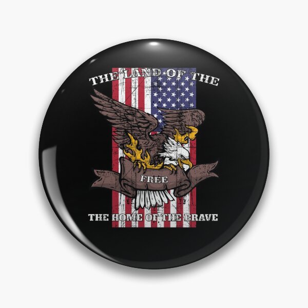 Item preview, THE-LAND-OF-THE-FREE-THE-HOME-OF-THE-BRAVE - USA - Stars and Stripes - Eagle - 4th July - Gift - happy 4th of july - 4th july outfits - 4 july shirt - 4th july clothes - women's 4th of july shirt designed and sold by dan2244.