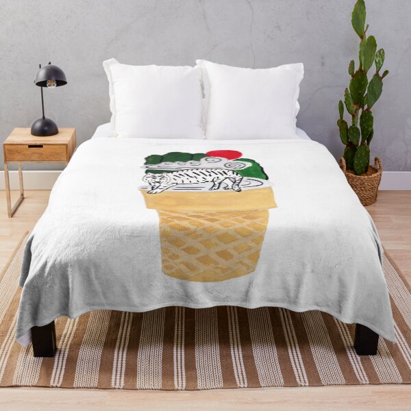 Item preview, Tiger on Ice Cream Cone designed and sold by LiceaGand.