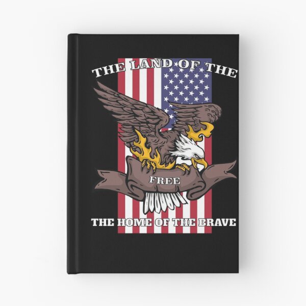 Item preview, THE-LAND-OF-THE-FREE-THE-HOME-OF-THE-BRAVE - USA - Stars and Stripes - Eagle - 4th July - Gift - happy 4th of july - 4th july outfits - 4 july shirt - 4th july clothes - women's 4th of july shirt designed and sold by dan2244.
