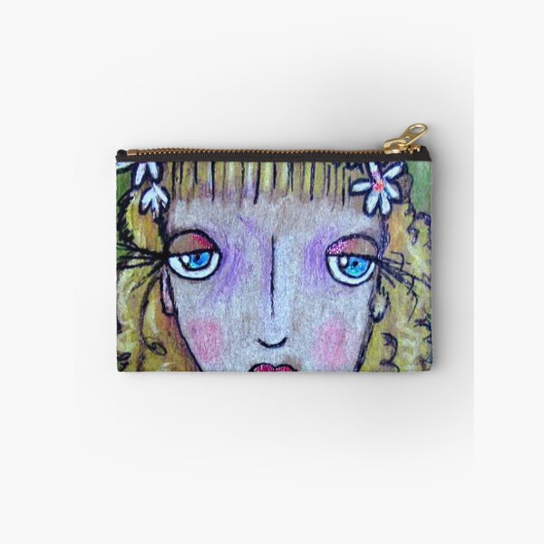 Item preview, Winsome Waif / Dragonfly Girl / Fairy Girl / Daisies in Her Hair / Cute Girl / designed and sold by artenvironments.