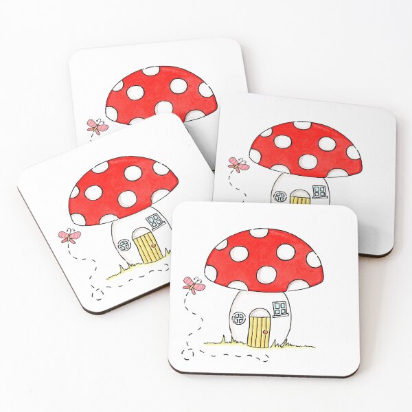 Item preview, Toadstool & Butterfly designed and sold by Helen McCartney Designs.