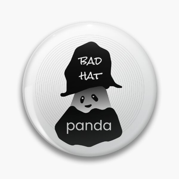 Item preview, Bad Hat Panda - Funny Panda Design designed and sold by Davey's Designs.