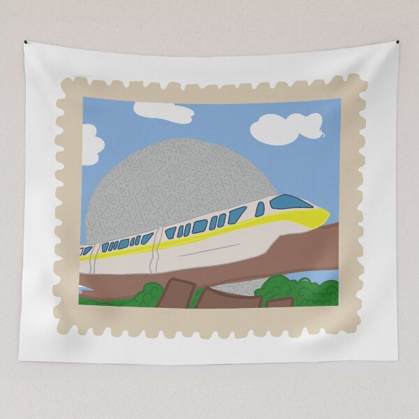 Item preview, Ball and Train Stamp designed and sold by willowsbunnies.