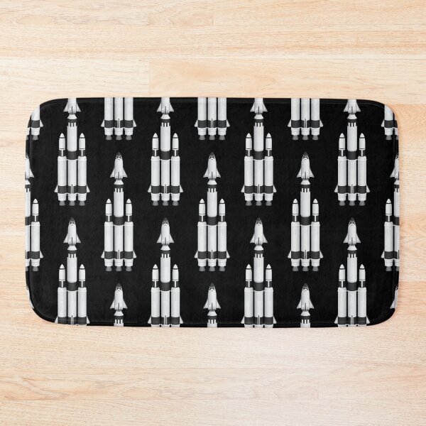 Item preview, Spaceship Rocket with Boosters and Shuttle designed and sold by hobrath.