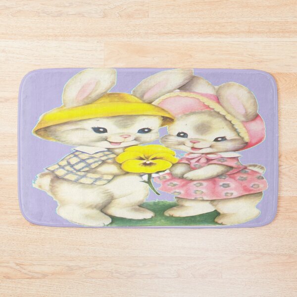 Item preview, White Love Rabbits designed and sold by Isabelle Calisto.