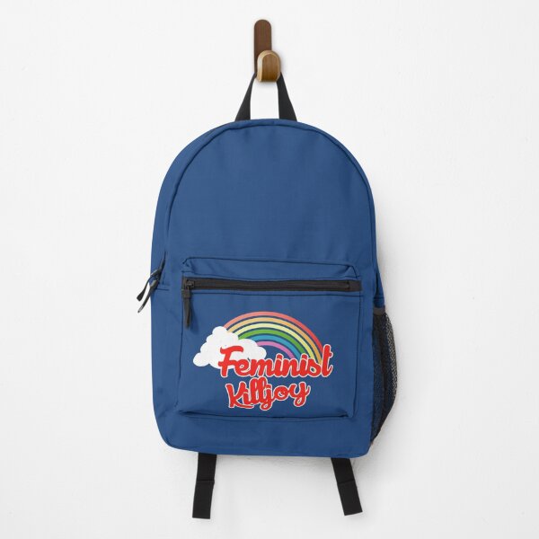 Feminist killjoy retro rainbow Backpack