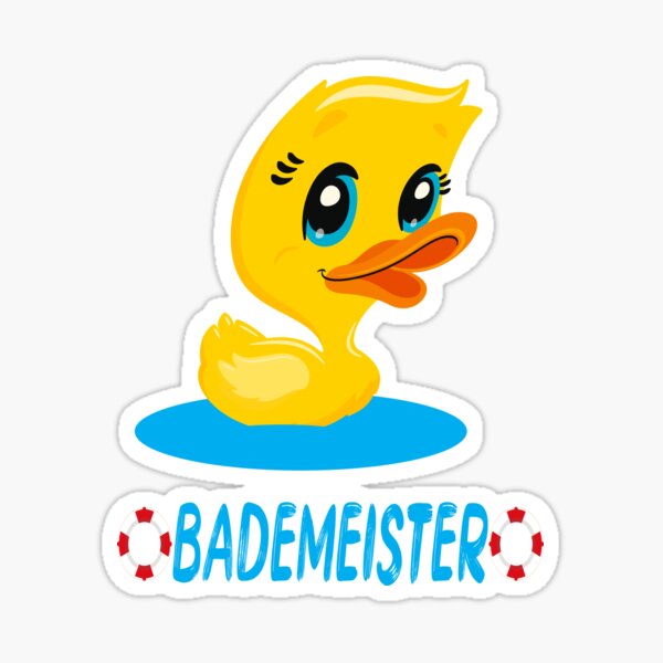 on the beach or by the pool a great gift for summer vacation and birthday. Always safe on the water in the Uralub. Sticker