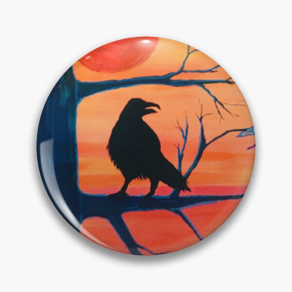 Item preview, Raven Under the Midnight Sun designed and sold by Wendy Thompson.