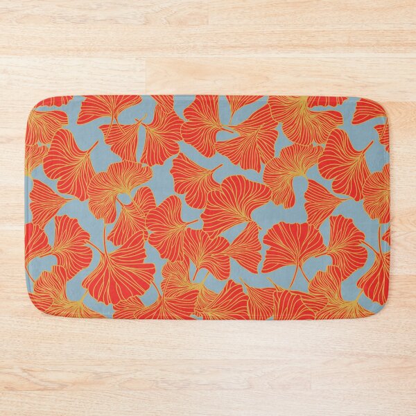 Aperçu de l'œuvre Tumbling Ginkgo Rouge créée et vendue par raymondwarenyc.