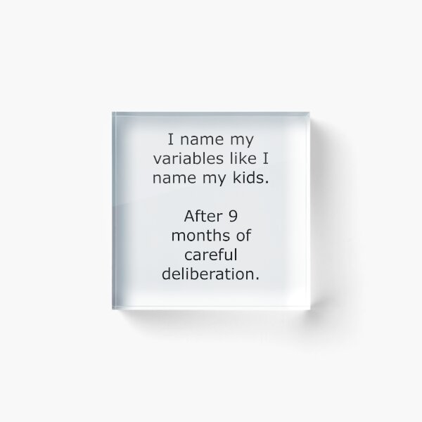 Item preview, Variable naming designed and sold by Tylie.