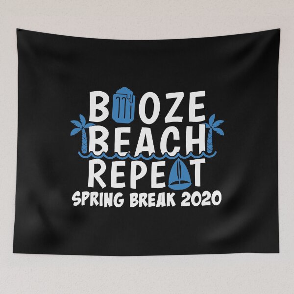 Item preview, Beach Booze Repeat Spring Break Cruise 2020 design designed and sold by jakehughes2015.