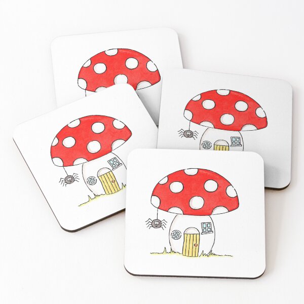 Item preview, Toadstool & Spider designed and sold by Helen McCartney Designs.