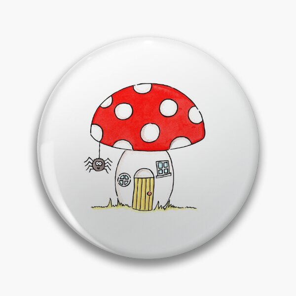 Item preview, Toadstool & Spider designed and sold by Helen McCartney Designs.