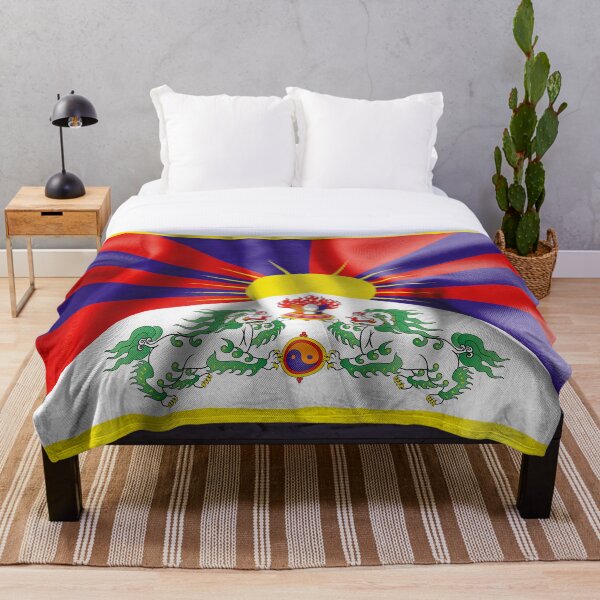 Aperçu de l'œuvre Drapeau du Tibet créée et vendue par MarkUK97.