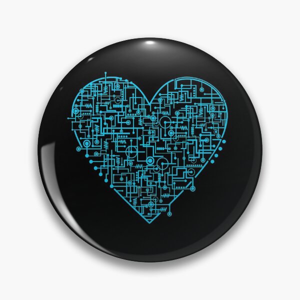 Item preview, Electric Love Heart designed and sold by VibrantGifts.