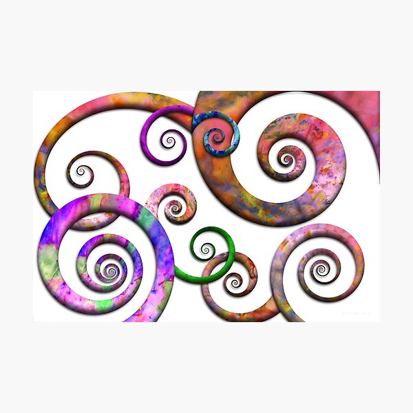 Item preview, Abstract - Spirals - Planet X designed and sold by Mike Savad Photography.
