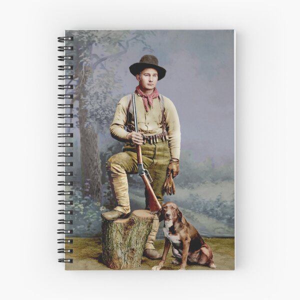 Item preview,  American hunter with his dog 1890's designed and sold by Gary sheaf.