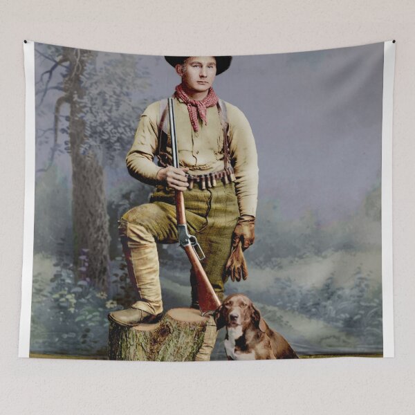 Item preview, American hunter with his dog 1890's designed and sold by Gary sheaf.