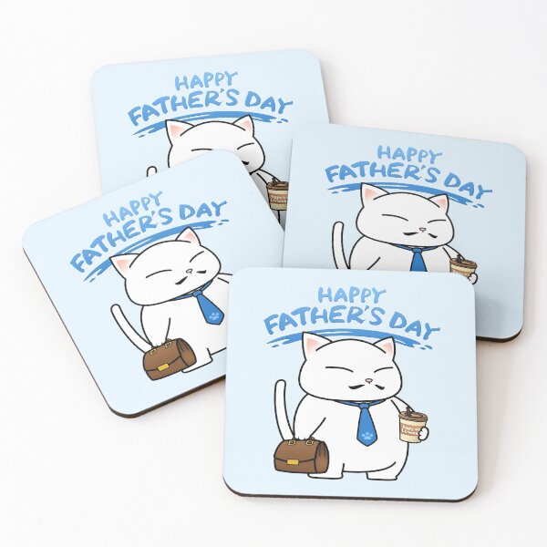 Item preview, Daddy Cat Happy Father's Day designed and sold by Takeda-art.