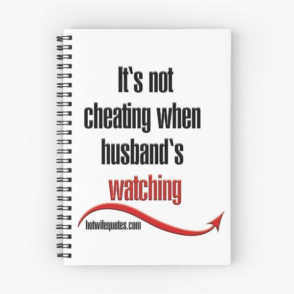 Item preview, It's not cheating when husband's watching designed and sold by hotwifequotes.