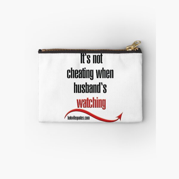 Item preview, It's not cheating when husband's watching designed and sold by hotwifequotes.