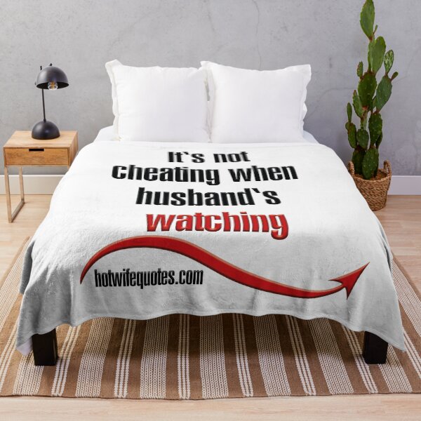 Item preview, It's not cheating when husband's watching designed and sold by hotwifequotes.