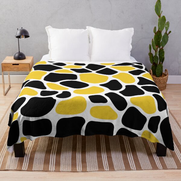 Item preview, Yellow and Black Giraffe Pattern designed and sold by masterbones.