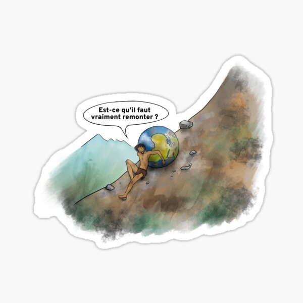Sisyphus - FR Sticker