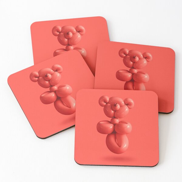 Item preview, Teddy bear balloon in red designed and sold by Retro Futurist.