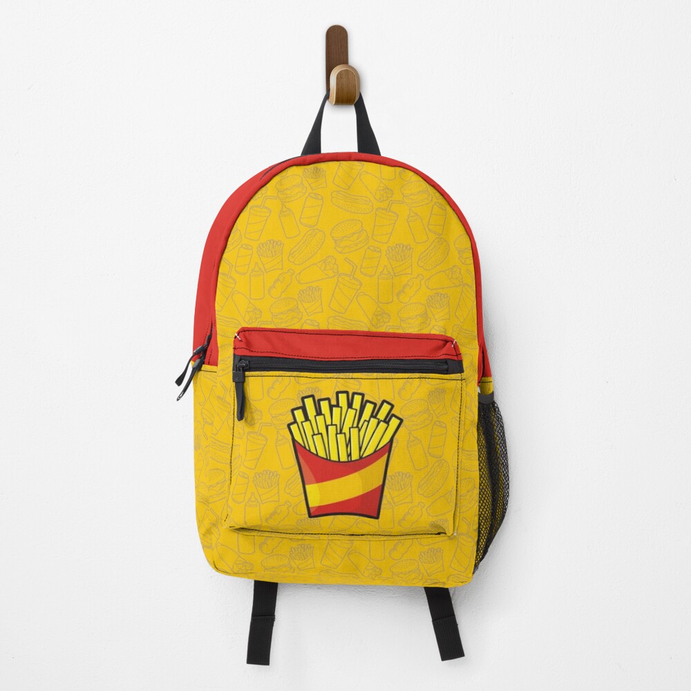 french fries backpack
