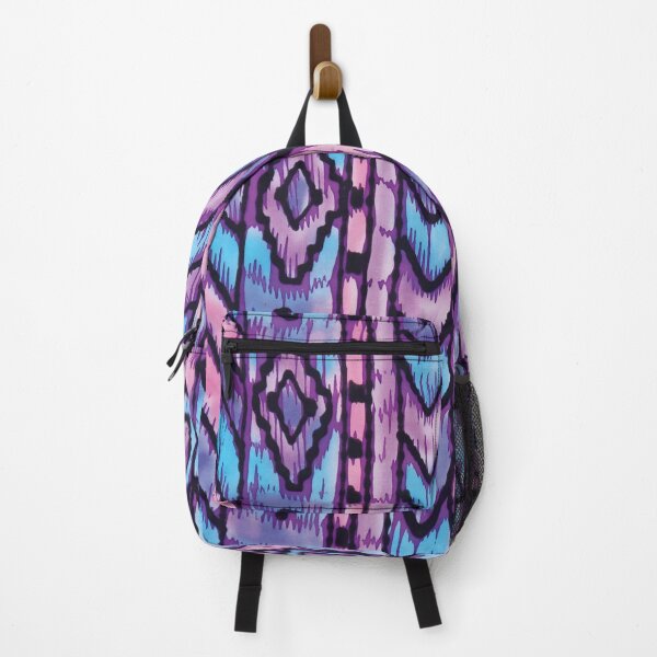 Item preview, Warped Paisley Batik Ikat Stripe designed and sold by Leslie Rogers Todder.