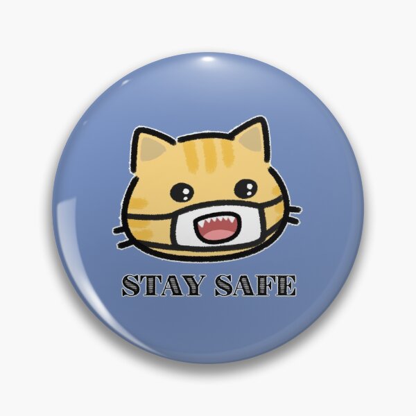 Item preview, Stay Safe Cat - Happy Mask designed and sold by LilFurKids.