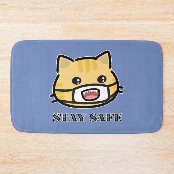 Item preview, Stay Safe Cat - Happy Mask designed and sold by LilFurKids.