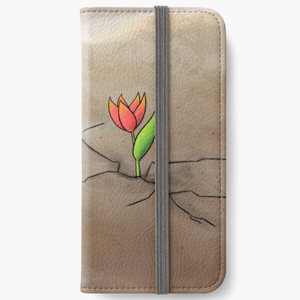 Resilience Flower iPhone Wallet